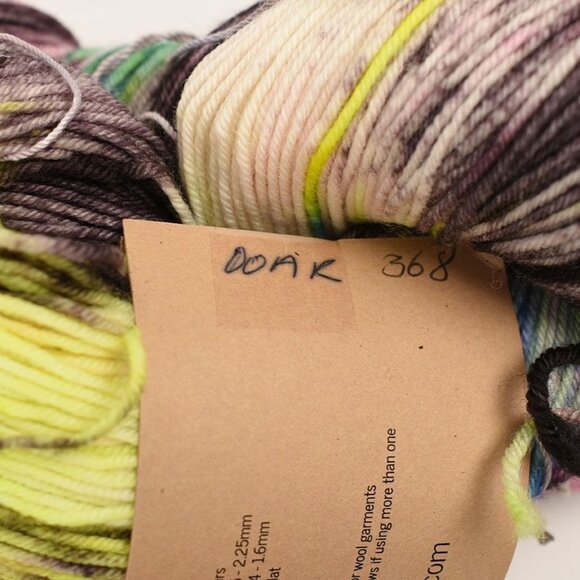 Madelinetosh Euro Sock Yarn Fingering Weight Merino Wool 435 Yds Color Ooak 368 - Picture 4 of 4